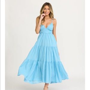 BRAND NEW blue maxi dress from Vestique - never worn!!!
